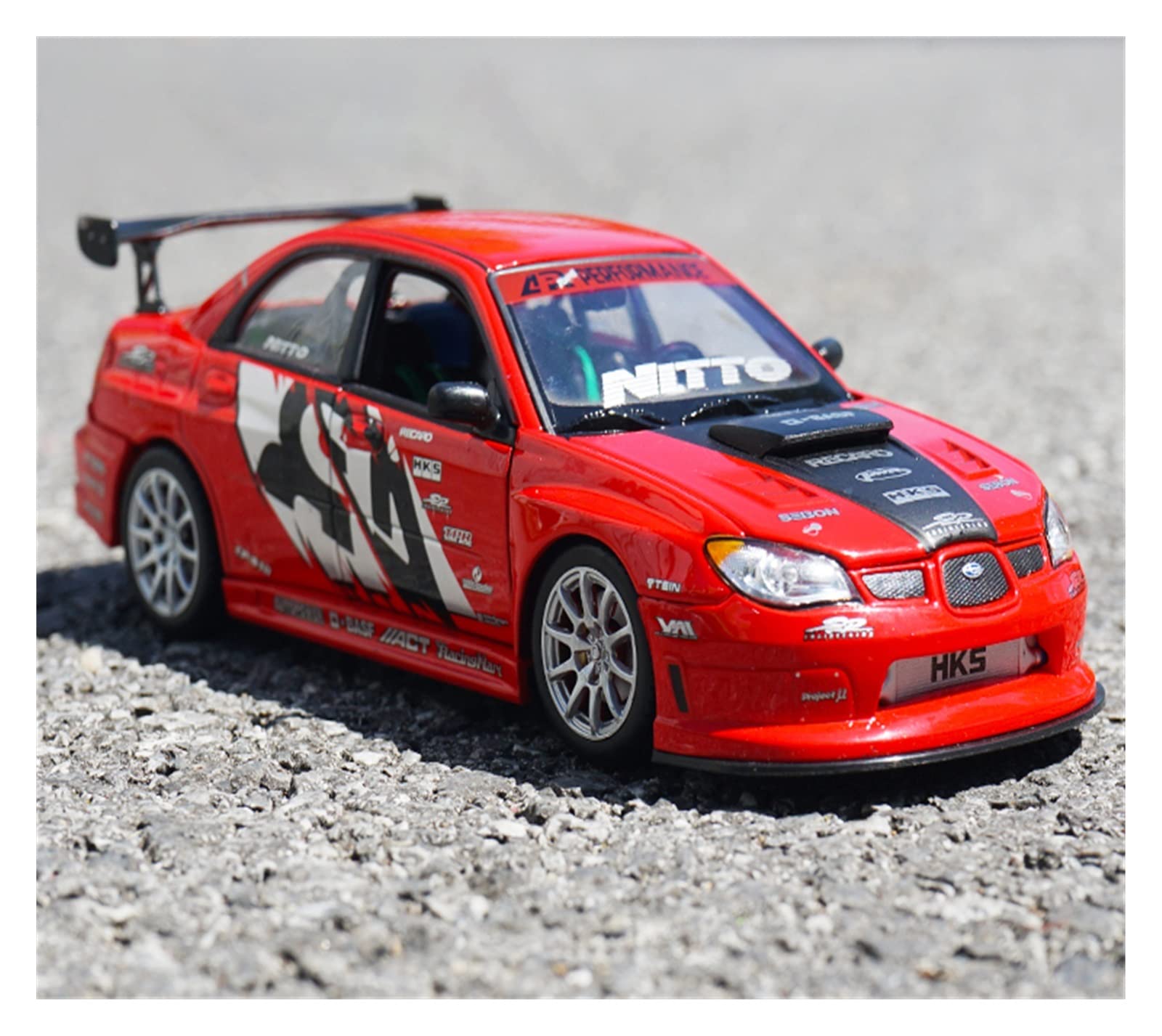 Amazon.co.jp: ミニカー スケールモデルカー 1:24 スバルインプレッサ